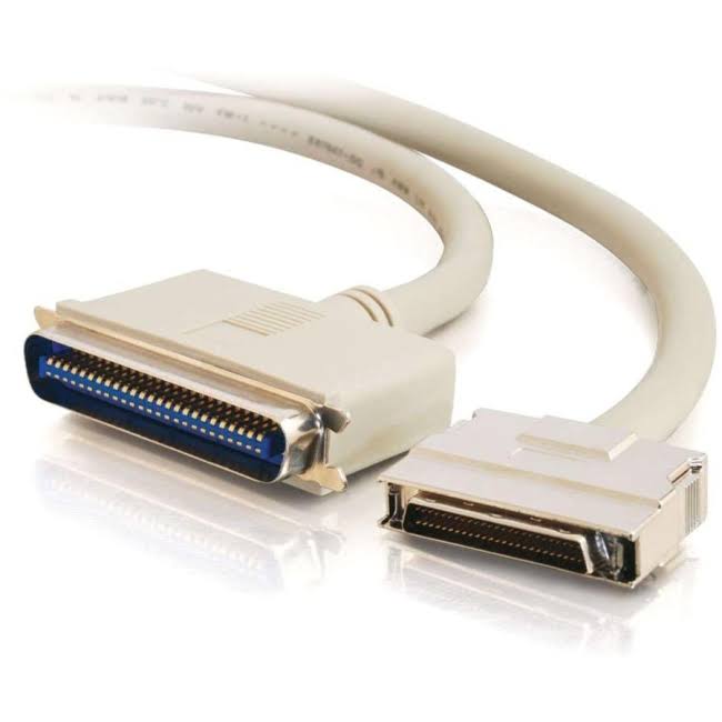 6 Feet SCSI2 MD50M to Scsi1 C50M Cable V2279