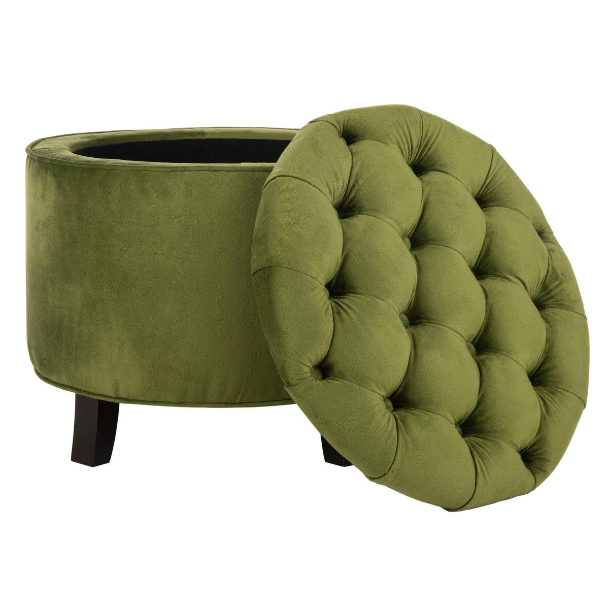 Tufted Storage Ottoman F90868