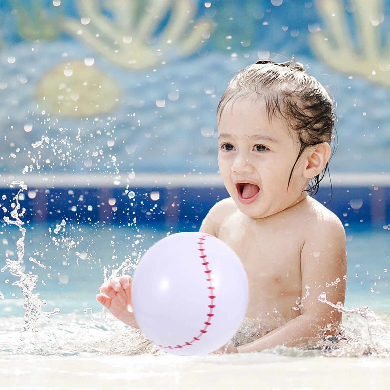 Inflatable Beach Ball Pvc Pool Float Toy Y463