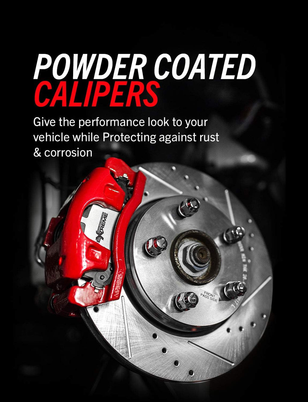 Front & Rear Z36 Truck and Tow Brake Kit with Calipers J51853