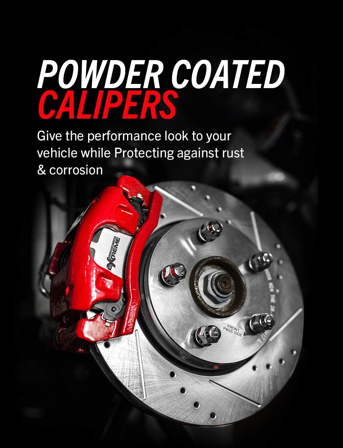 Front & Rear Z36 Truck and Tow Brake Kit with Calipers J51853