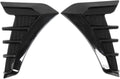 2pcs Gloss Black Car Hood Vent Scoop Kit B96435