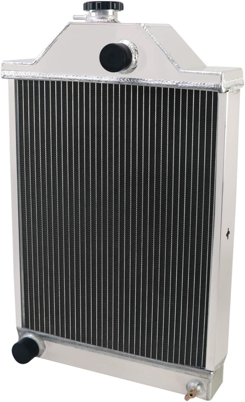 4-Row Aluminum Tractor Radiator D631