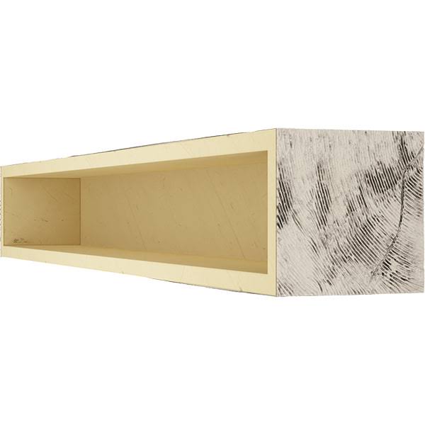 Sandblasted Faux Wood Fireplace Mantel U637310