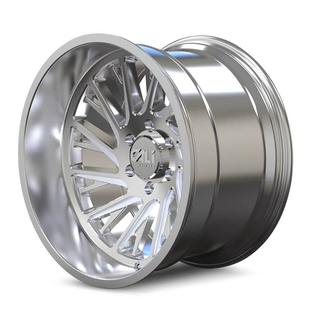 Polished 22x12 8-165.1 -51mm 125.2mm Off-Road Wheel F304996