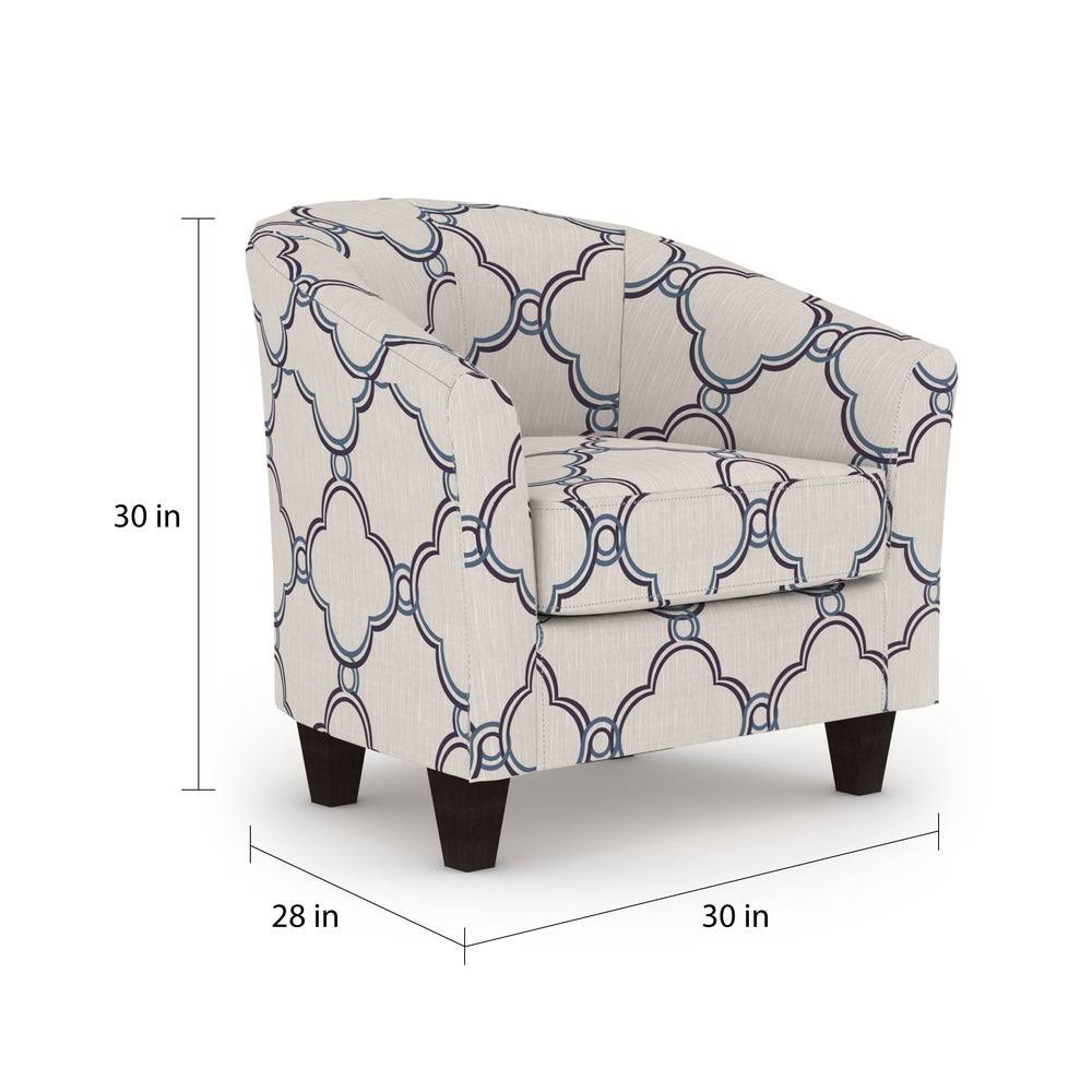 Multi-Blue Accent Chair X322248