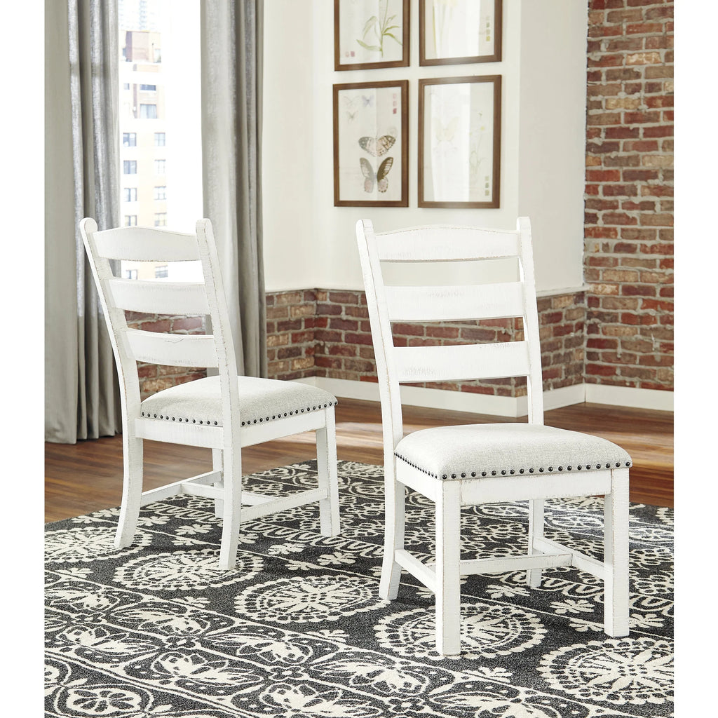Whitewash Cushioned Dining Chair, Set of 2 L993081