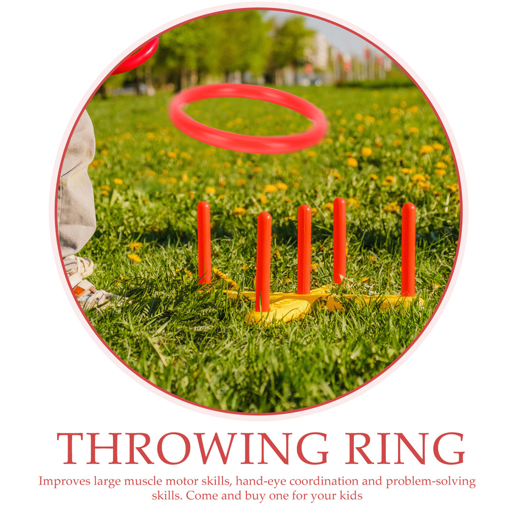 24Pcs Toss Rings Toss Game for Kids Party Favor Games Q684