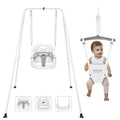 White Foldable Toddler Swing Set E120