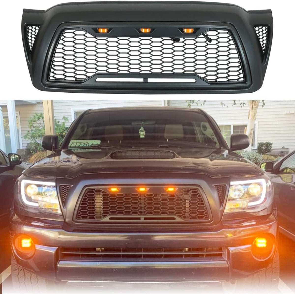Black LED Front Grille for Tacoma T71554