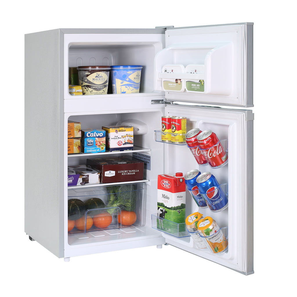 Silver 3.0 Cu.Ft Mini Refrigerator with Freezer H47721