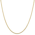 14K White Gold 1.3mm Sparkle Chain P8658