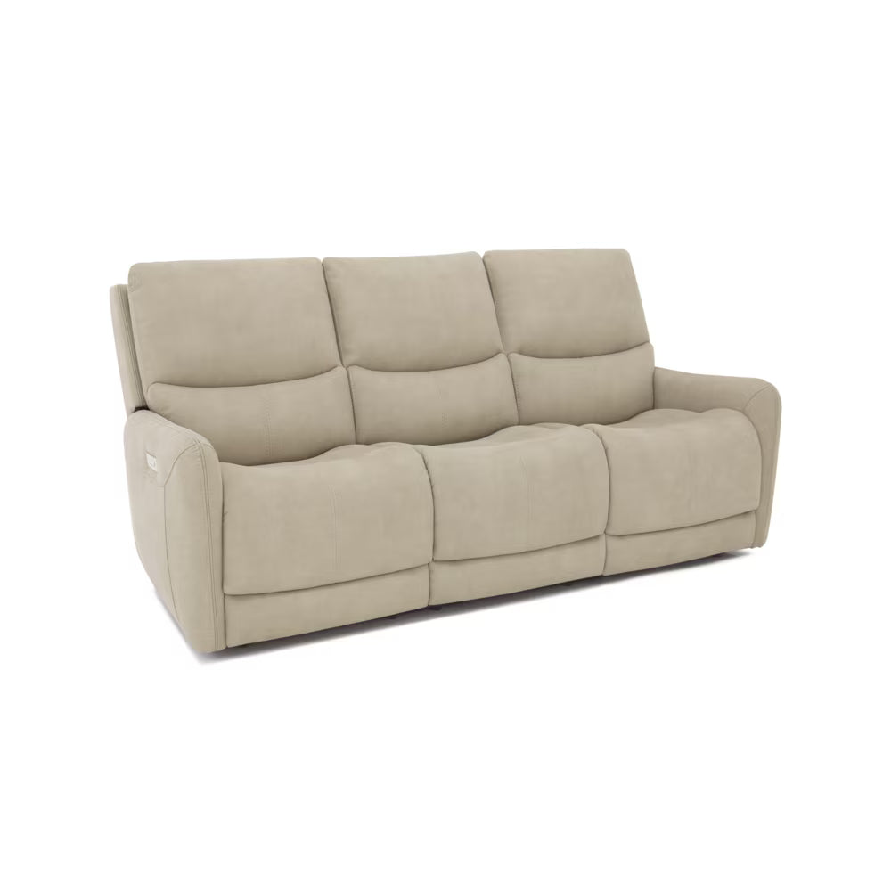 Reclining Sofa with Drop Down Table and 2 Cup Holders H455153