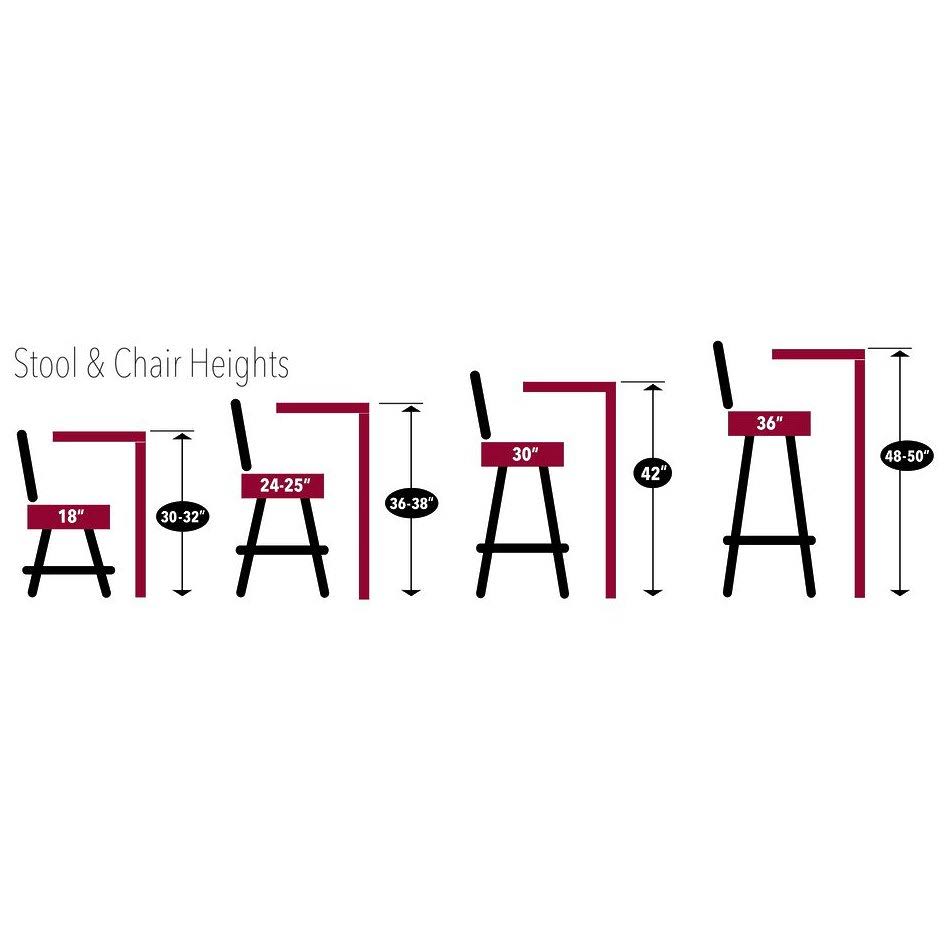 Black Wrinkle Swivel Bar Stool I4429