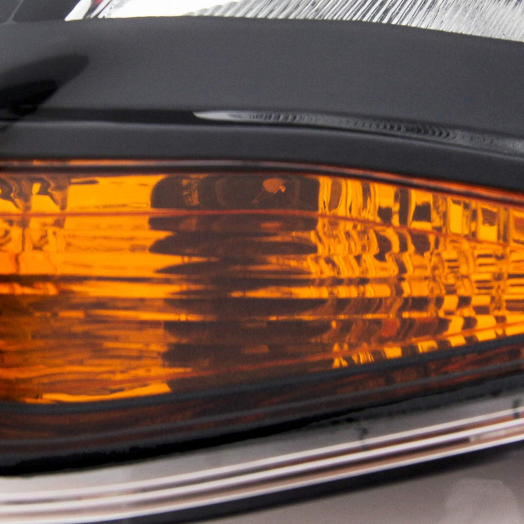 Black Trim Halogen Headlight Replacement Pack of 2 J2447