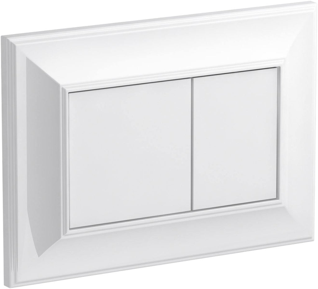 White Flush Actuator Plate A708