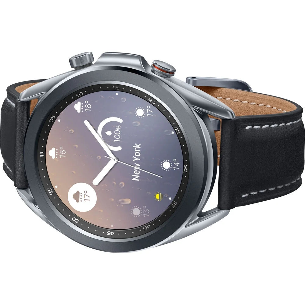 Mystic Silver Stainless Galaxy Watch3 Smartwatch 41mm BT J624502