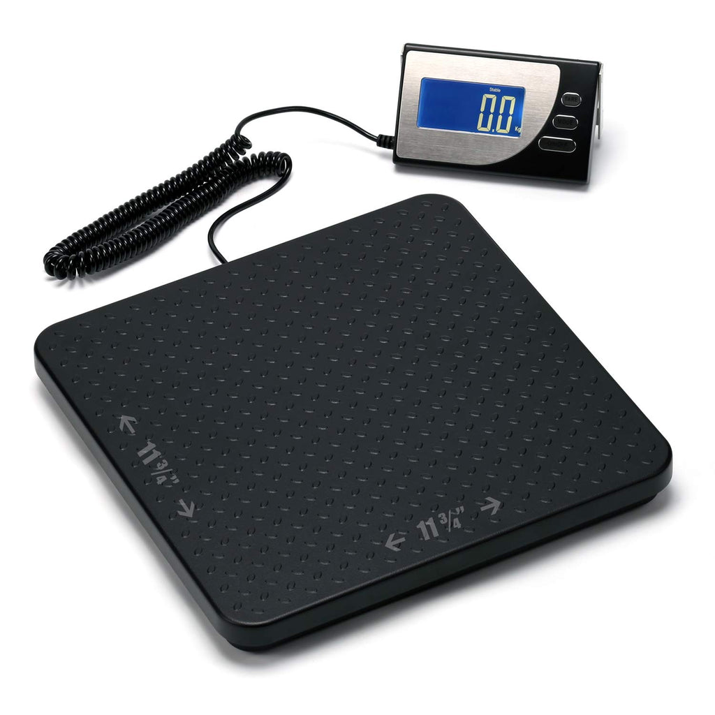 Digital Heavy Duty Postal Shipping Scale, Cast Aluminum Pan, Backlit LCD, AC Adapter, Multi Weight Unit, Pack of 2 W359340