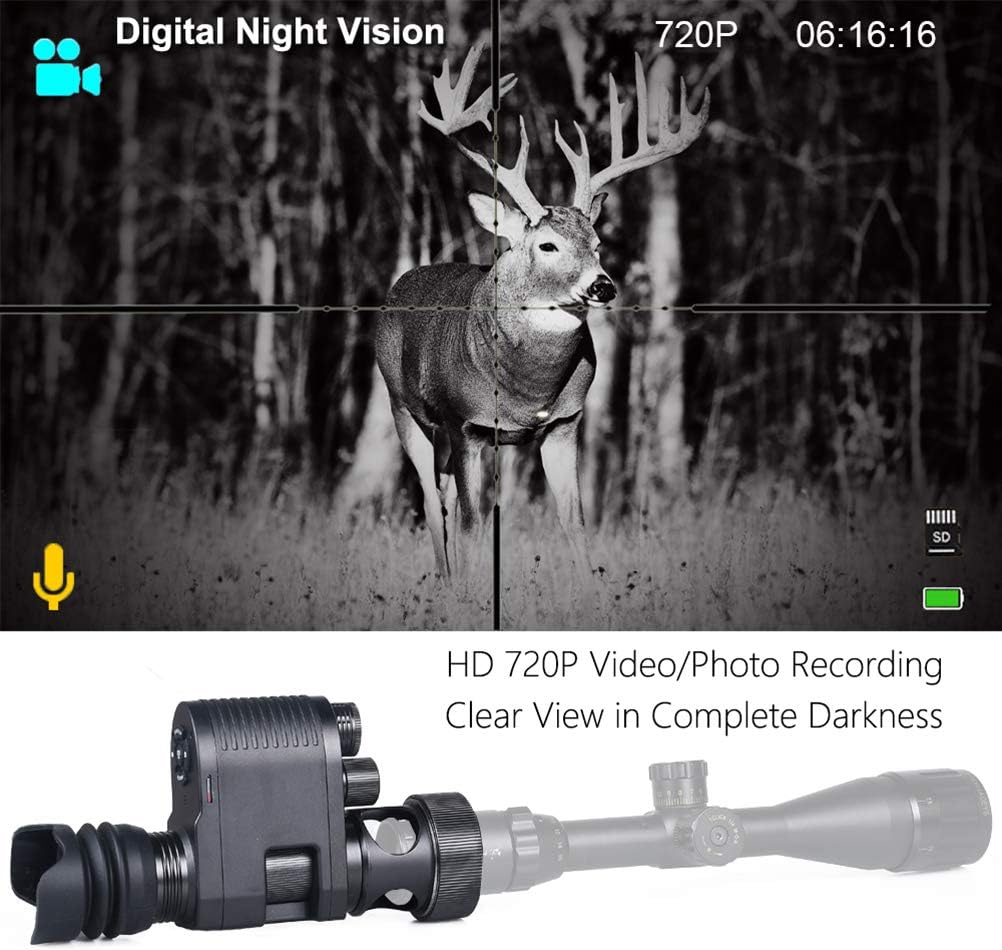 Digital Night Vision Monocular Scope Camera with 32GB Memory Card V231