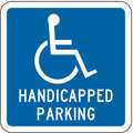 Handicapped Parking Sign 18x22 J335210