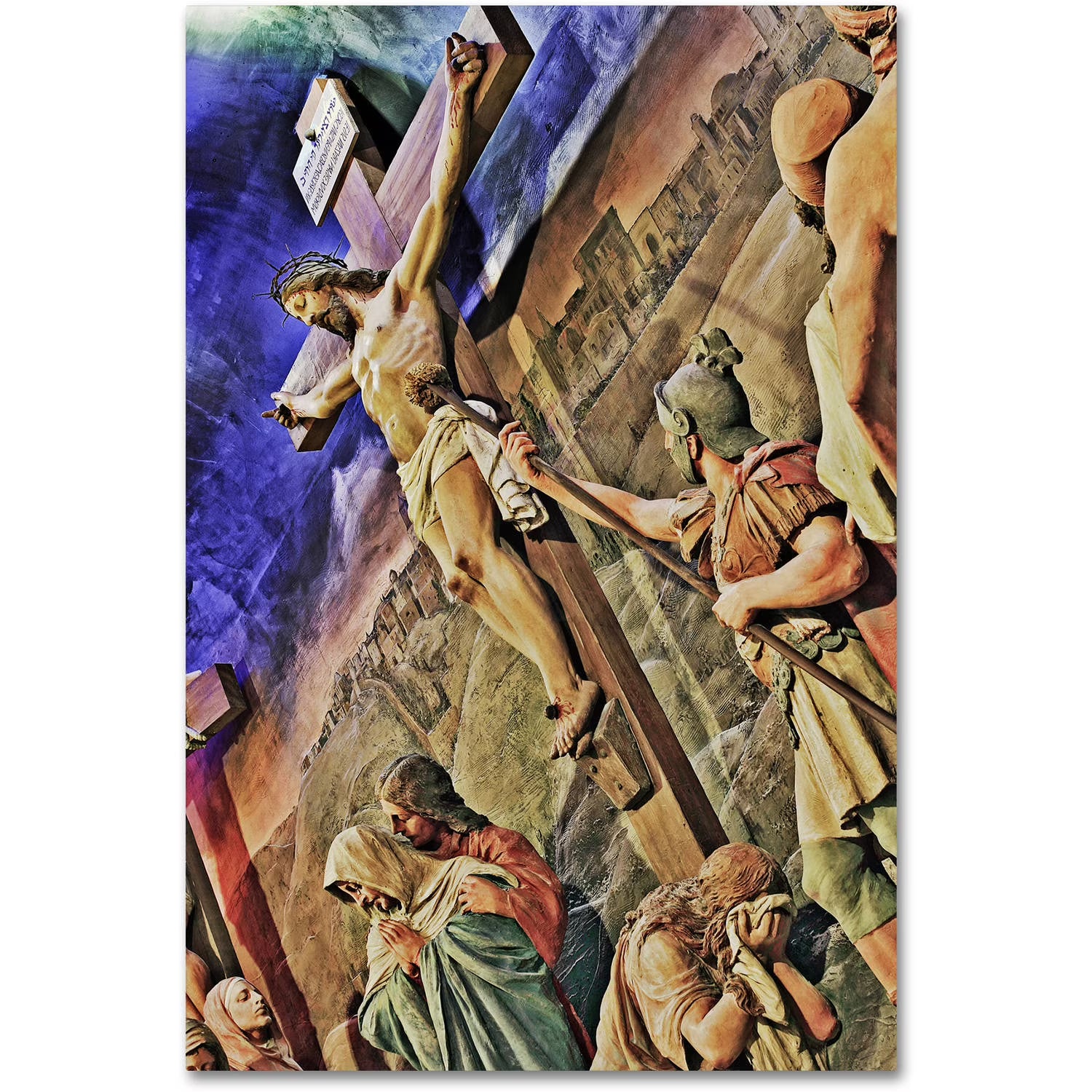 Canvas Art 'Altar of Calvary' V6530