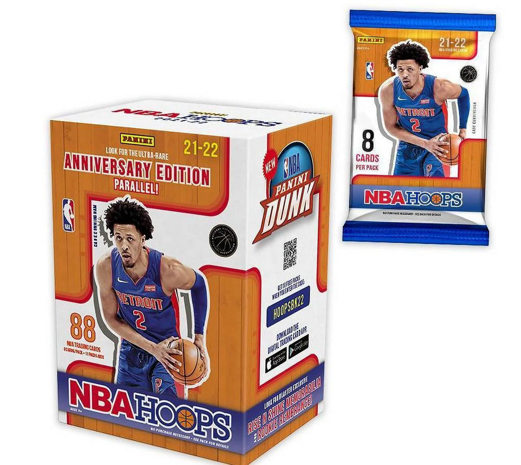2021 Panini NBA Hoops Basketball Trading Card Blaster Box O282