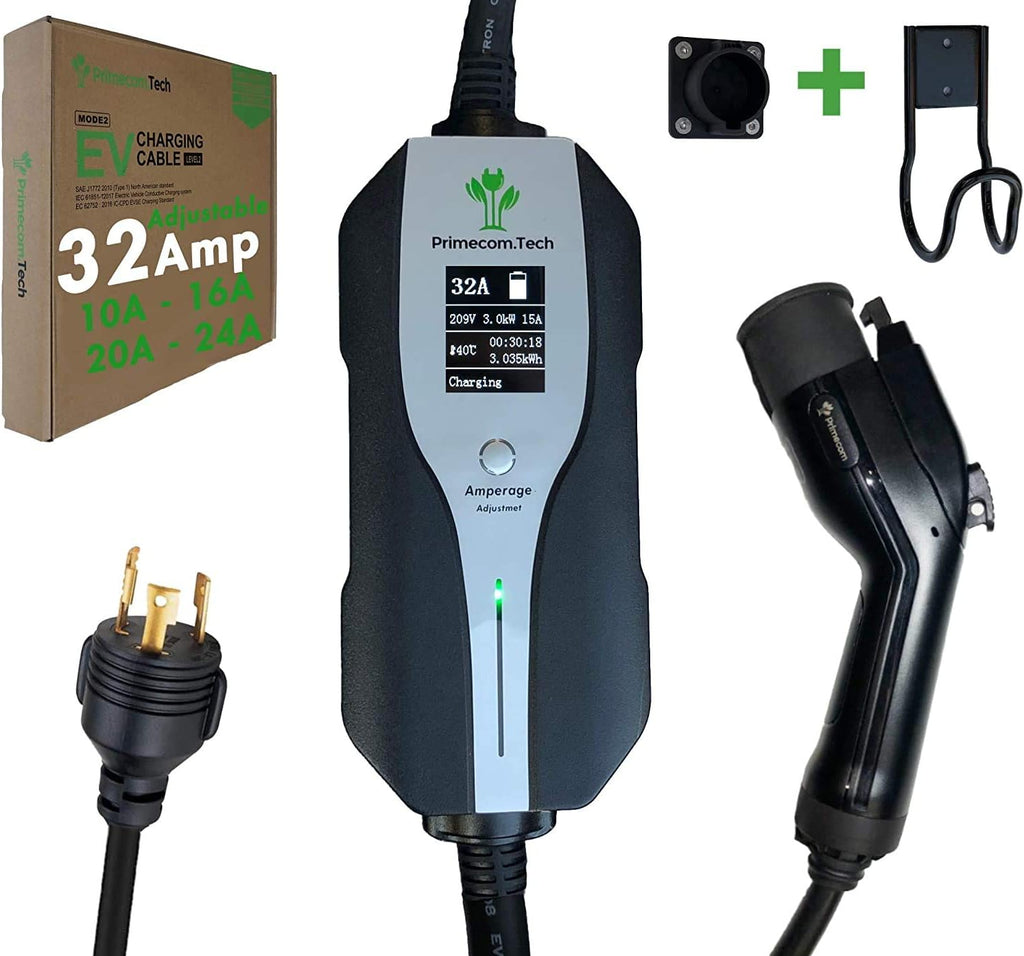 Level 2 Electric Vehicle Charger with 30 Ft Cable H89609