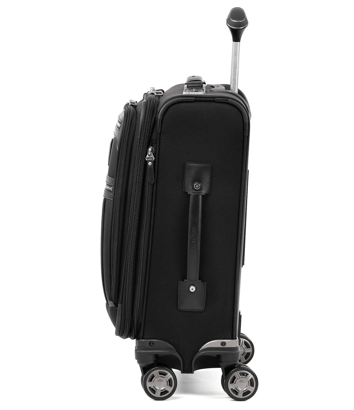Shadow Black Expandable Carry On Spinner Q16969