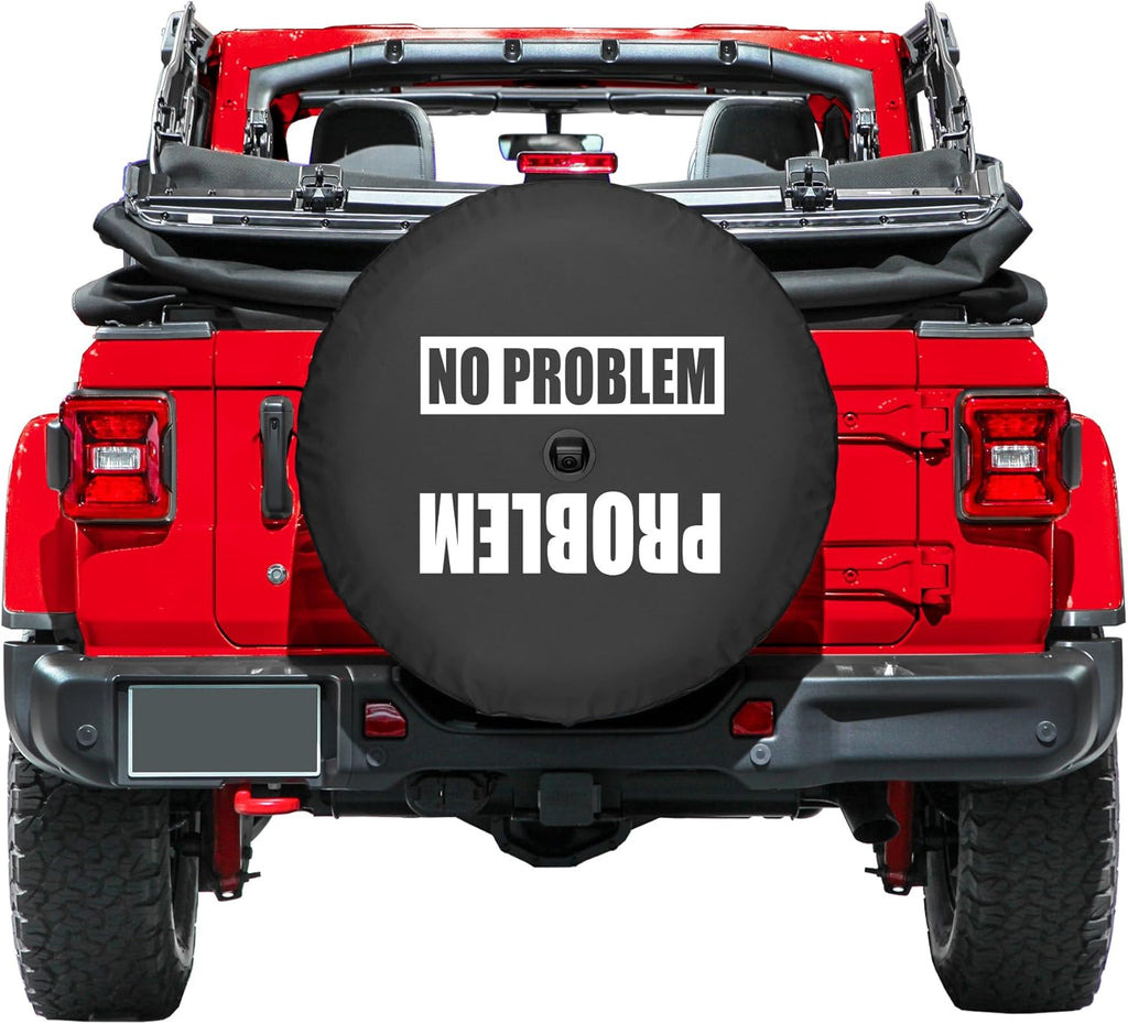 Soft JL Tire Cover for Jeep Wrangler with Back-up Camera, Pack of 2 H119