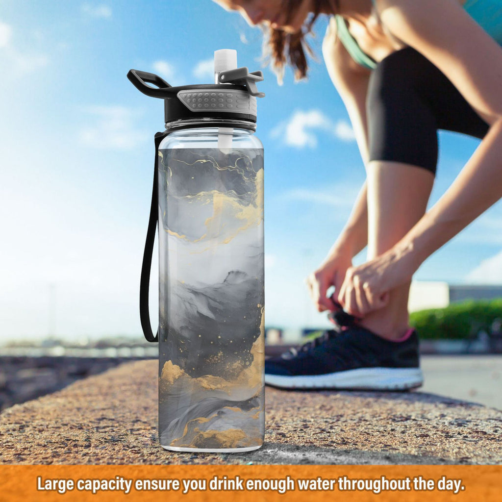 32oz Tritan Leakproof Sports Bottle with Straw S322