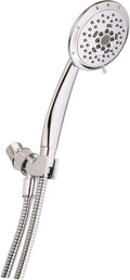 Chrome Showerarm Mount Kit with 5-Function Showerhead, 2.0 GPM M96447