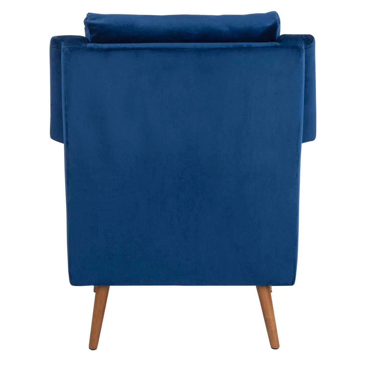 Navy Mid Century Arm Chair Z23893