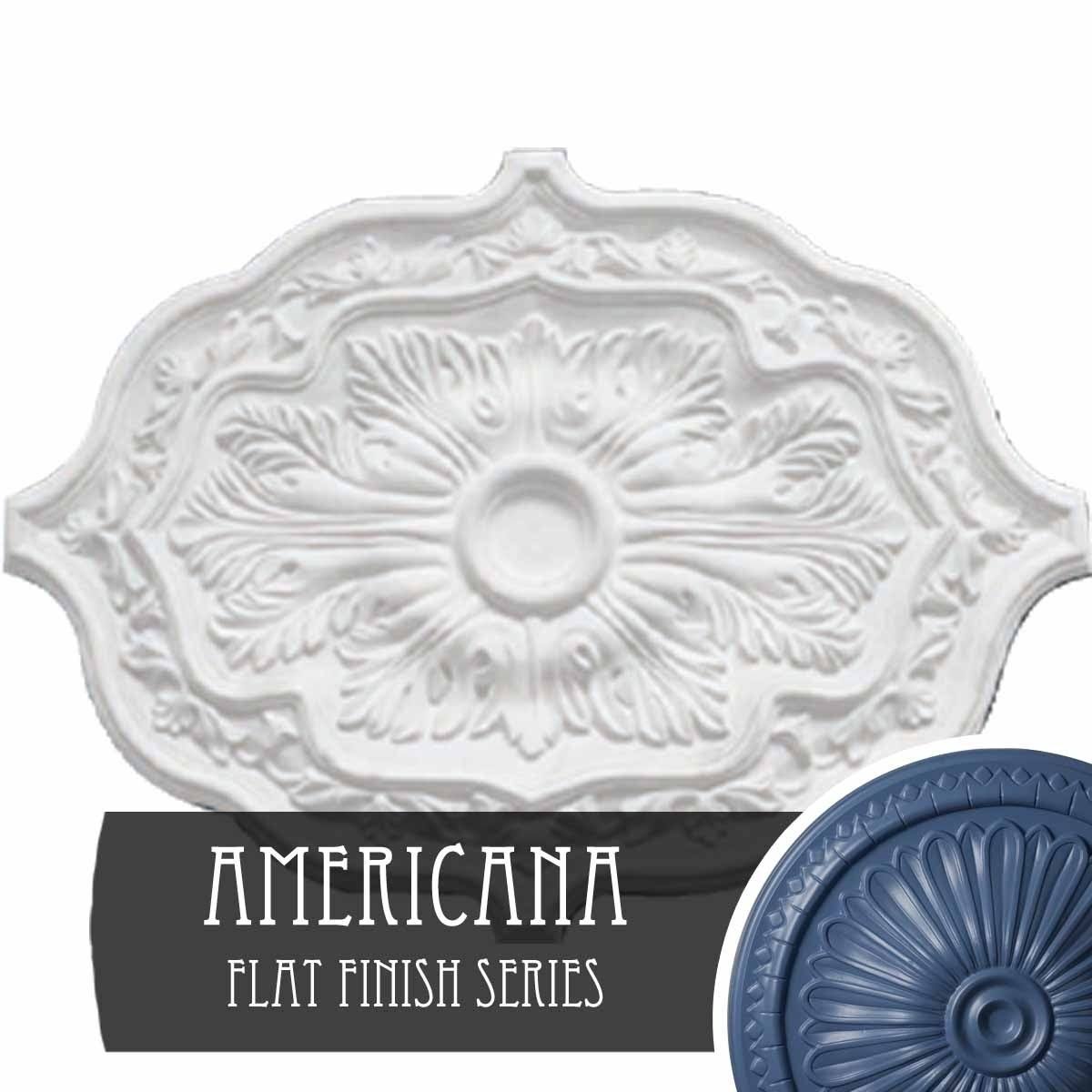 Hand-Painted Pesaro Ceiling Medallion S41541