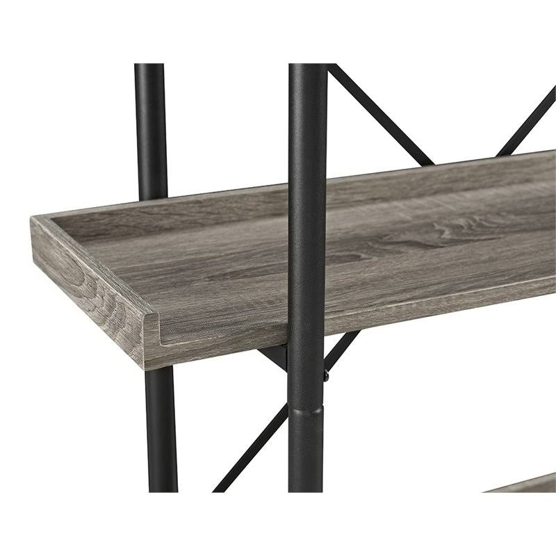 5 Shelf Bookcase in Driftwood X79174
