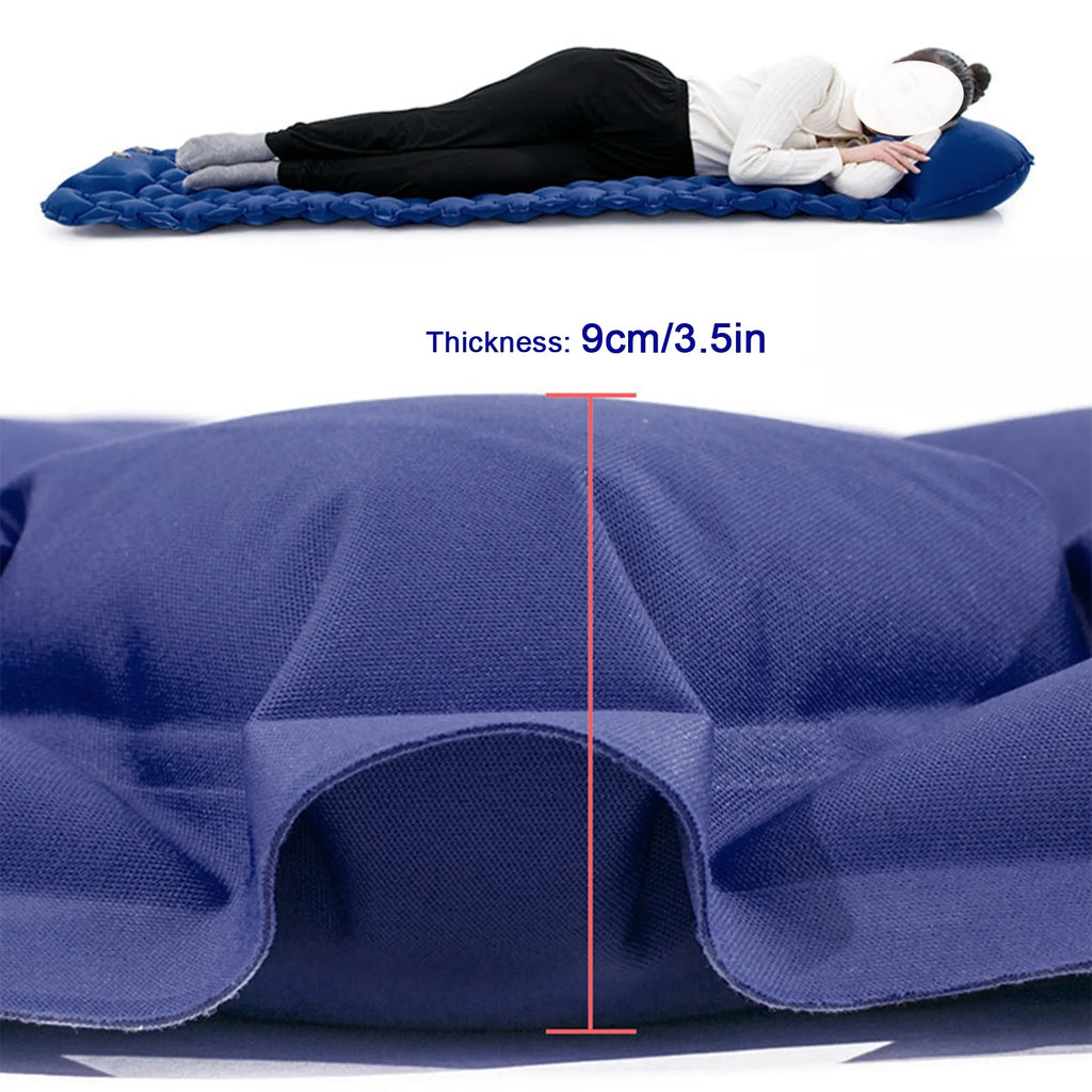2 Person Waterproof Camping Mat with Air Pillow I782