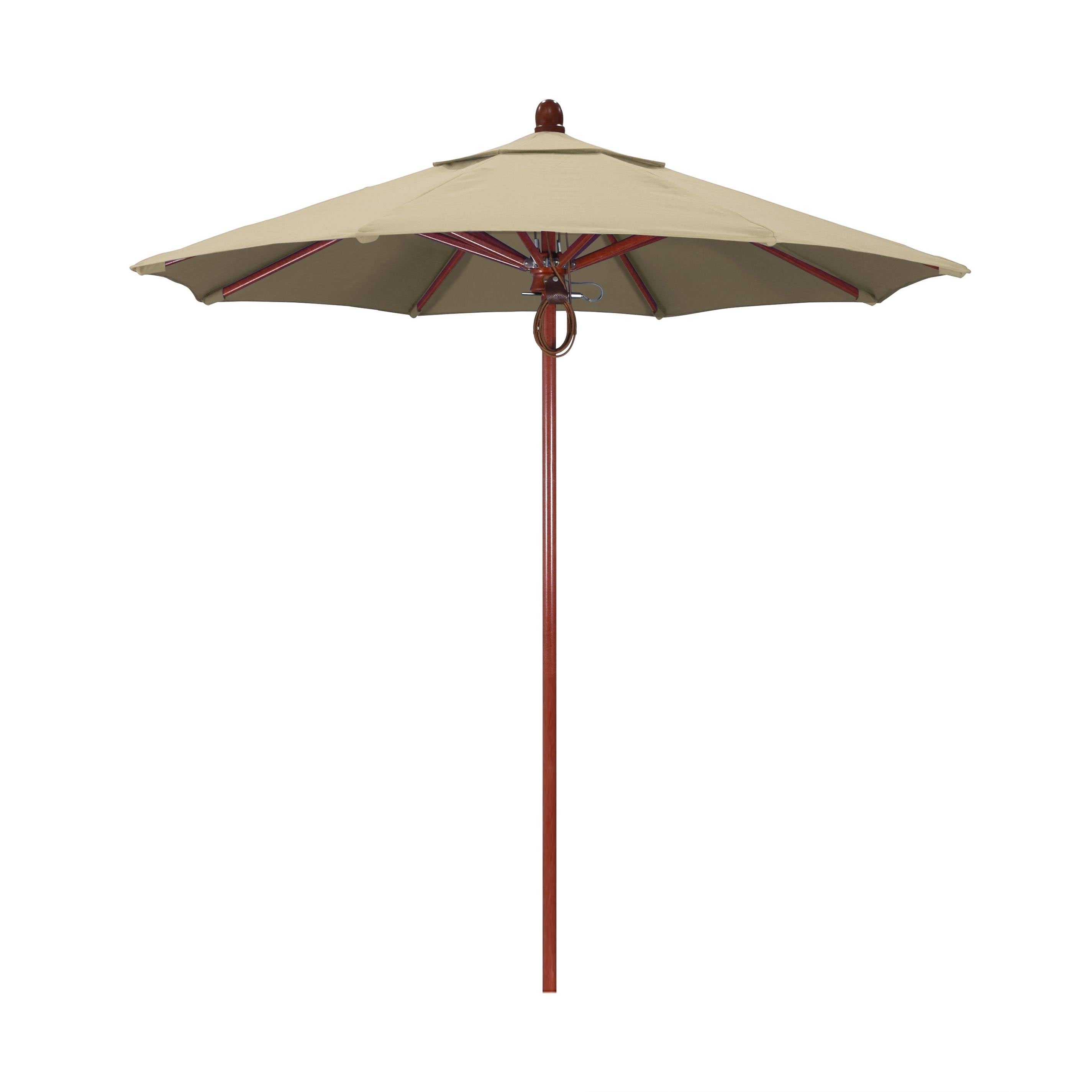 7.5' Patio Umbrella with Red Oak Fiberglass Pole X872