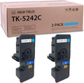 2 Pack Cyan Toner Cartridge for Kyocera ECOSYS Printers D891962