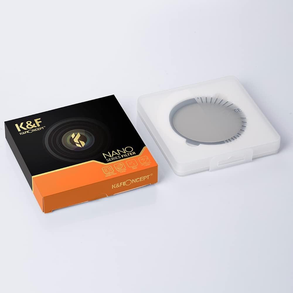 49mm Variable ND Filter ND2-ND32 with Microfiber Cleaning Cloth Pack of 2 A4361