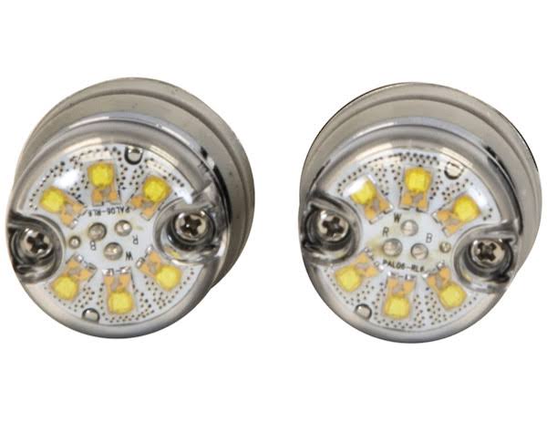 Amber Push-On Hidden Strobe Kit D382