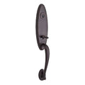 Venetian Bronze Curve Lever Full Dummy Handleset Y4946