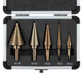 5pcs HSS Cobalt Drill Bit Set with Case E829