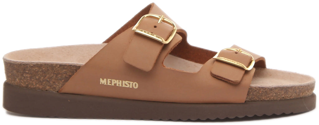Camel Leather Sandal Size 10 V949