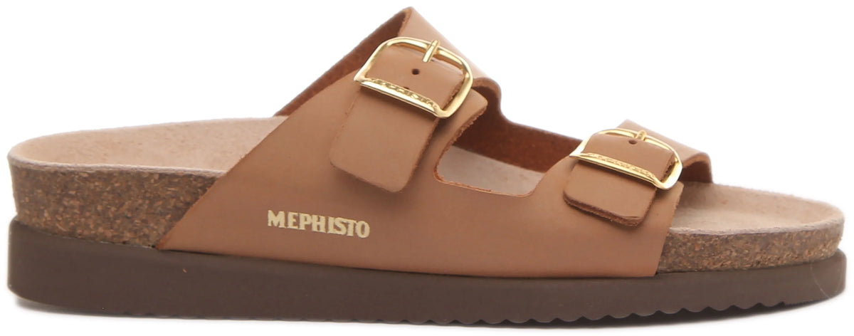 Camel Leather Sandal Size 10 V949