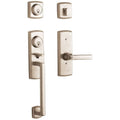 Satin Nickel Single Cylinder Handleset Lever N8404