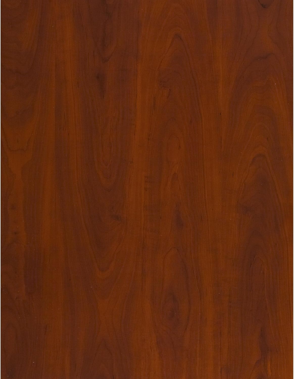 Office Desk with Mobile File Cabinet, 60W x 24D, Hansen Cherry I910748