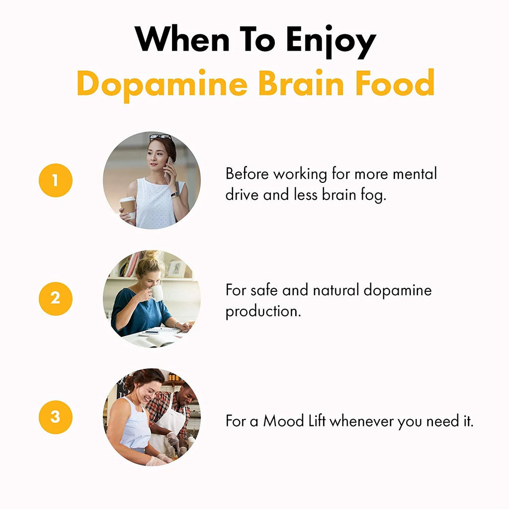 Dopamine Focus Supplement with L-Tyrosine, 60 Capsules O36965