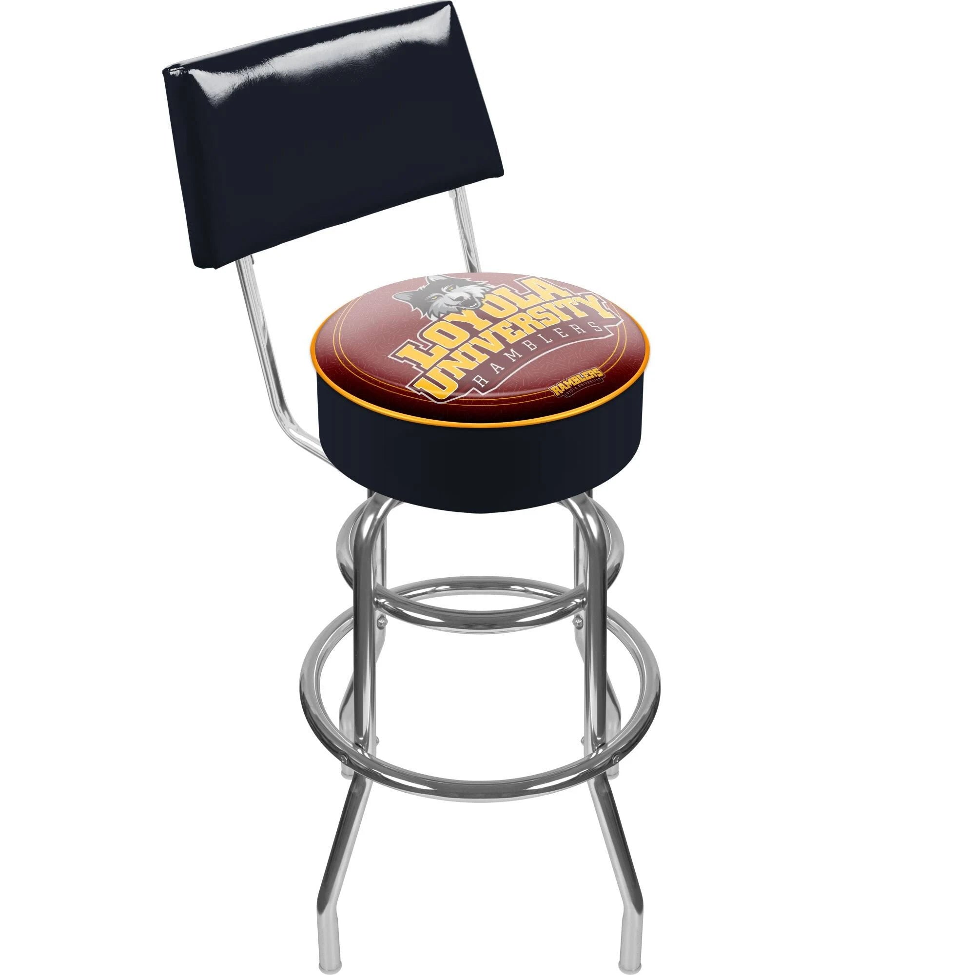 Padded Bar Stool with Back N14822