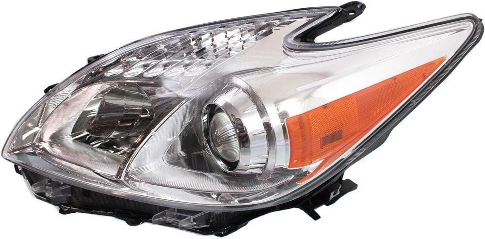 Halogen Headlight Lens and Housing Set of 2 B424