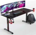 55 Inch Carbon Fiber Surface Gaming Desk with Mouse Pad H333