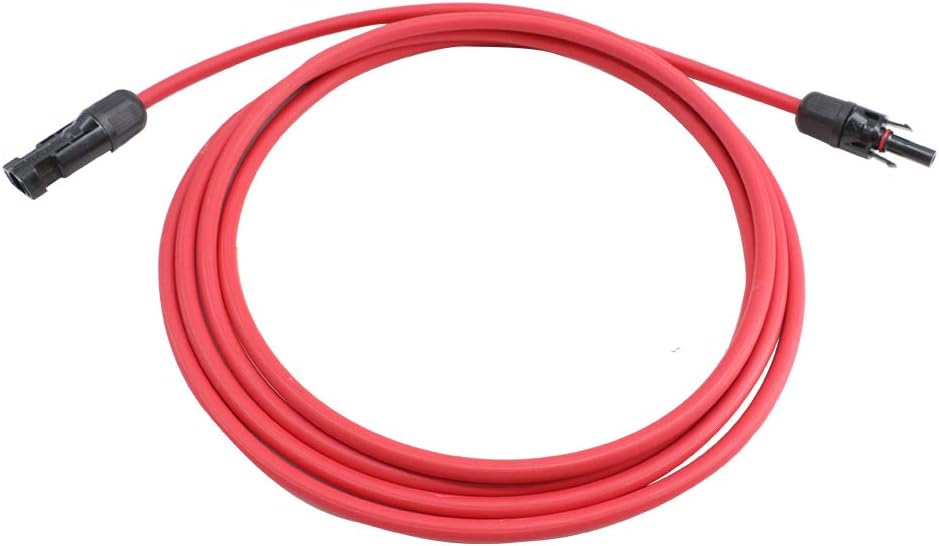 10 AWG 40 Feet Solar Extension Cable with Female and Male Connector X37622